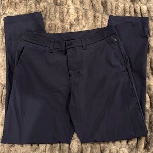 Men's Navy Lululemon ABC Trouser Pants size 32 like new
